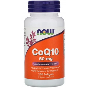 CoQ10 50 мг + VIT E 200 софт гель